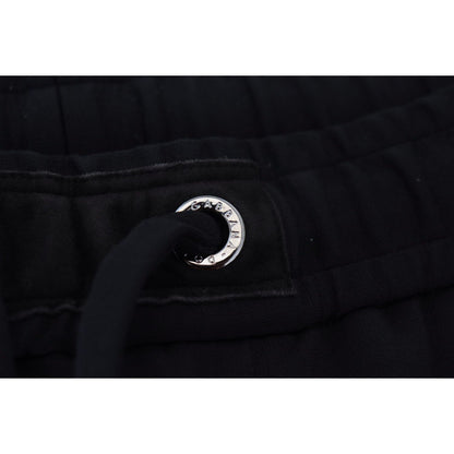 Dolce & Gabbana Black Mens Sport Wool Sweatpants Pants
