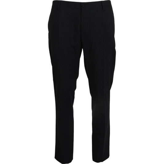 Dolce & Gabbana Elegant Slim Fit Dress Pants Dolce & Gabbana