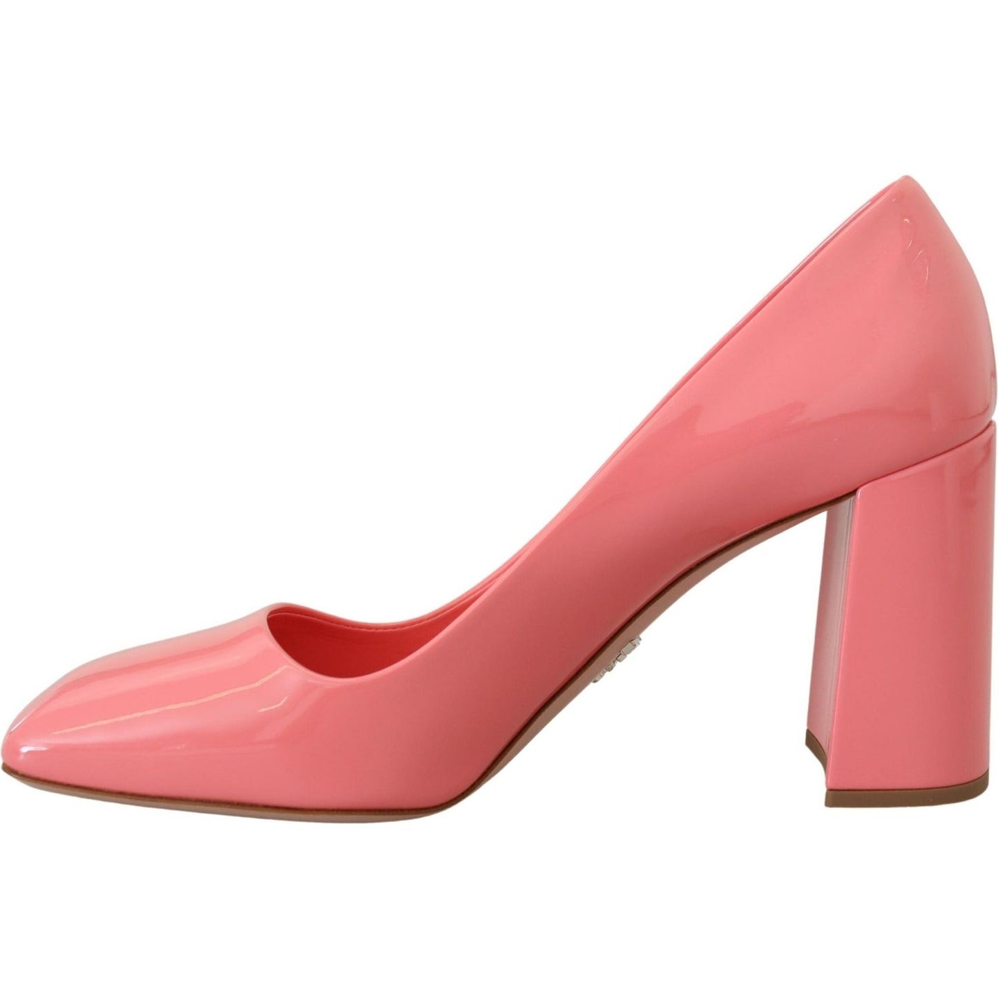 Prada Elegant Square Toe Pink Heels Prada