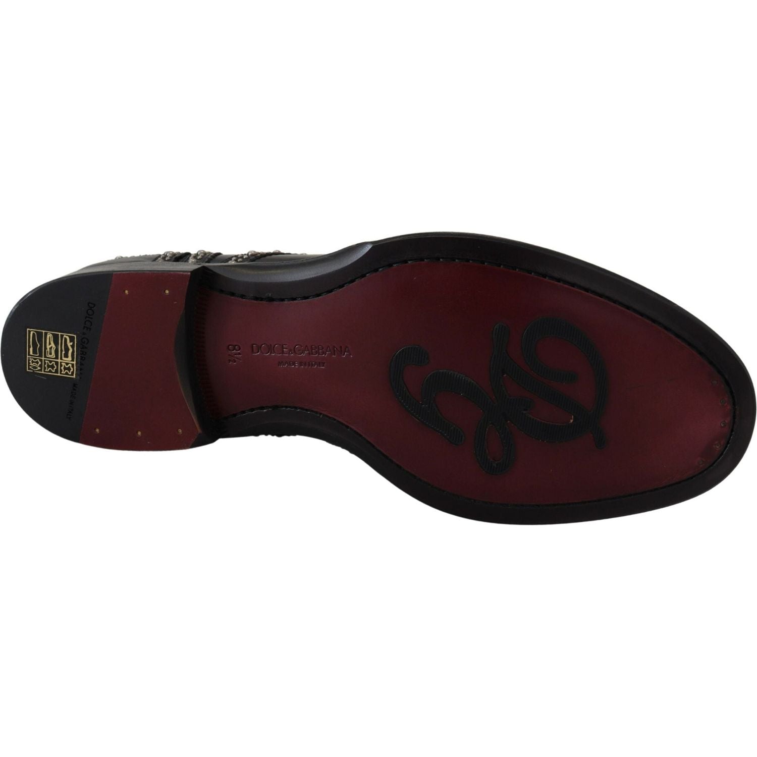 优雅铆钉黑色德比鞋