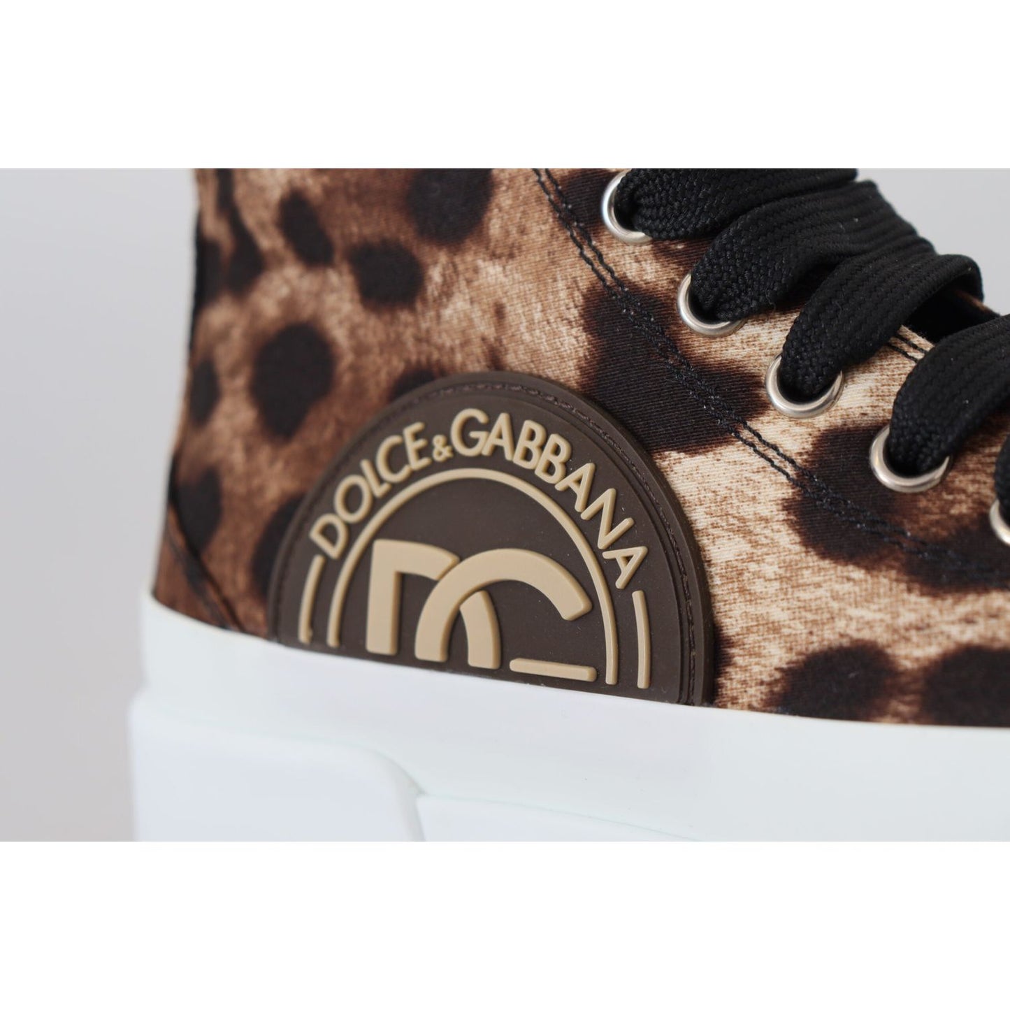 Dolce & Gabbana Exquisite Leopard Print Mid-Top Sneakers Dolce & Gabbana