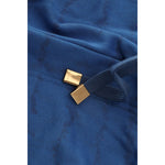 Dolce & Gabbana Blue Cotton Printed Bermuda Shorts