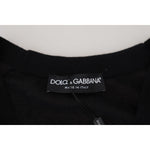 Dolce & Gabbana Black Cashmere Button Down Cardigan Sweater TSH83993-50