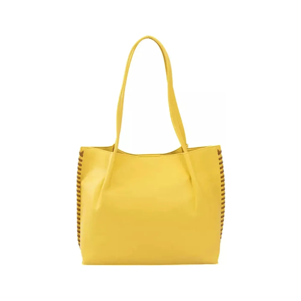 Baldinini Trend Yellow Polyurethane Women Handbag Baldinini Trend