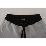 Dolce & Gabbana Gray Polyester Sweatpants Jogger Pants