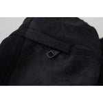 Dolce & Gabbana Black Polyester Skinny Jogger Men Pants