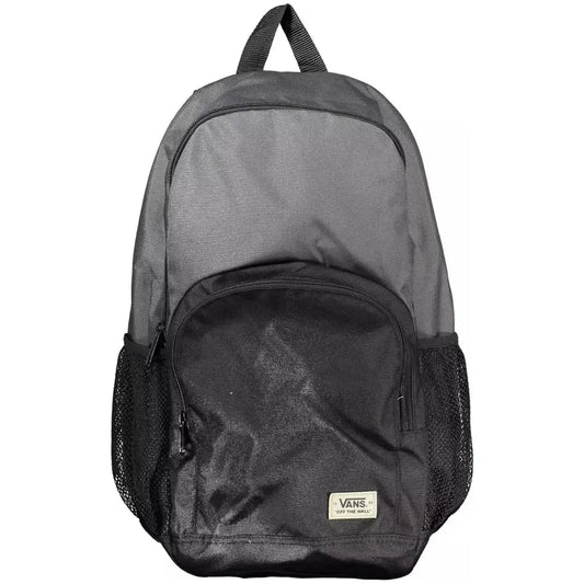 Vans Versatile Gray Urban Backpack with Logo Detail Vans