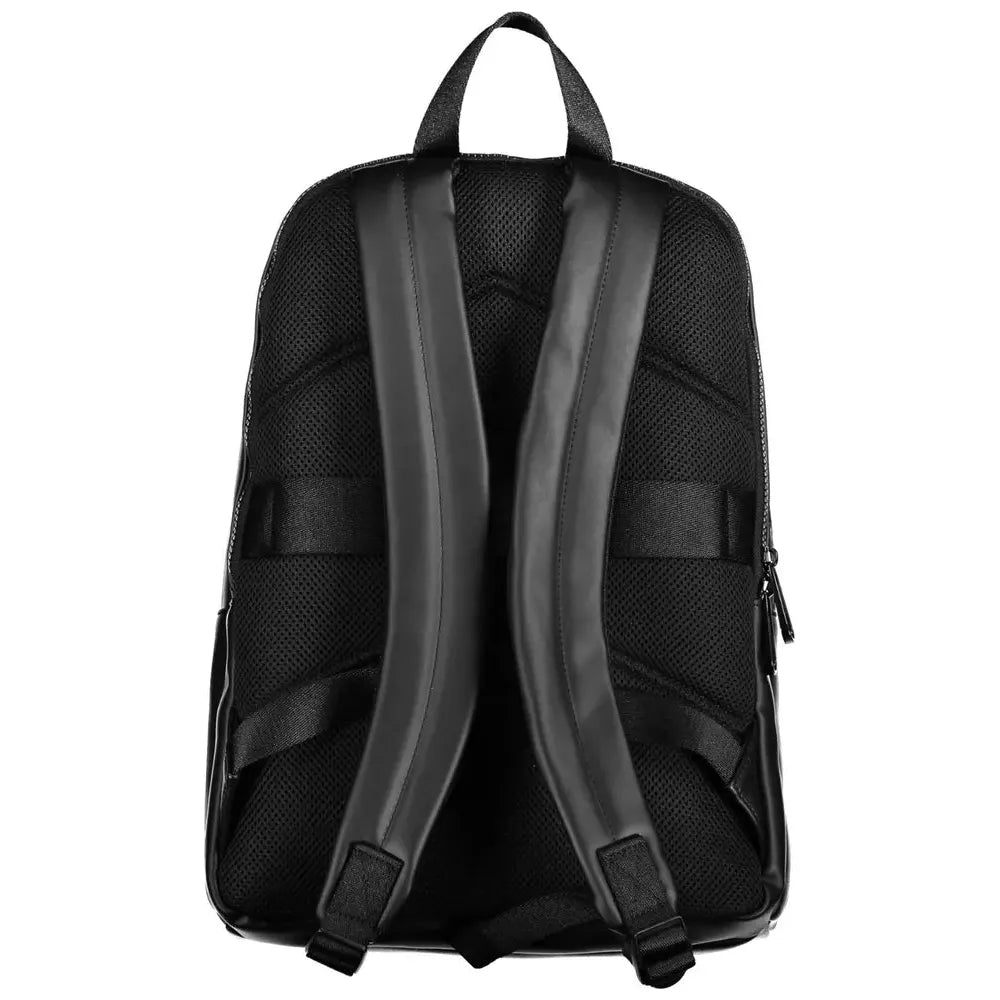 Calvin Klein Black Polyester Men Backpack Calvin Klein