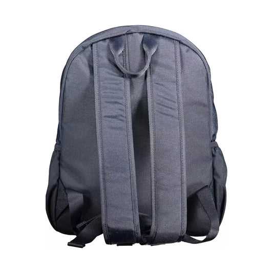 Tommy Hilfiger Sleek Blue Recycled Polyester Backpack Tommy Hilfiger