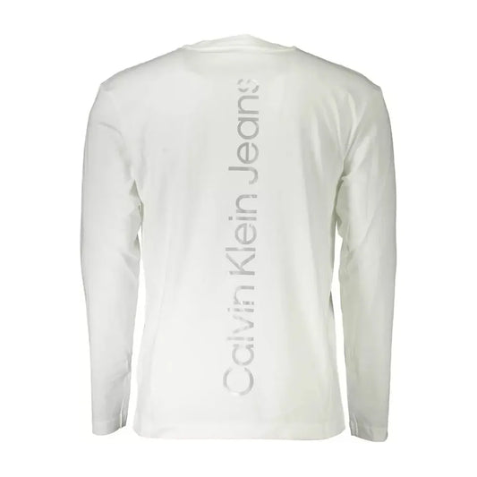 Calvin Klein Elegant Long-Sleeved Reflective Tee Calvin Klein