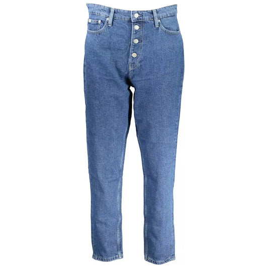 Calvin Klein Chic Reconsidered Denim Mom Jeans Calvin Klein