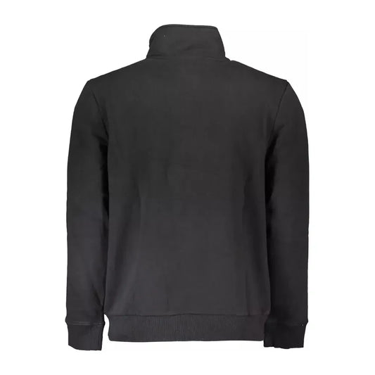 Napapijri Black Cotton Men Sweater Napapijri