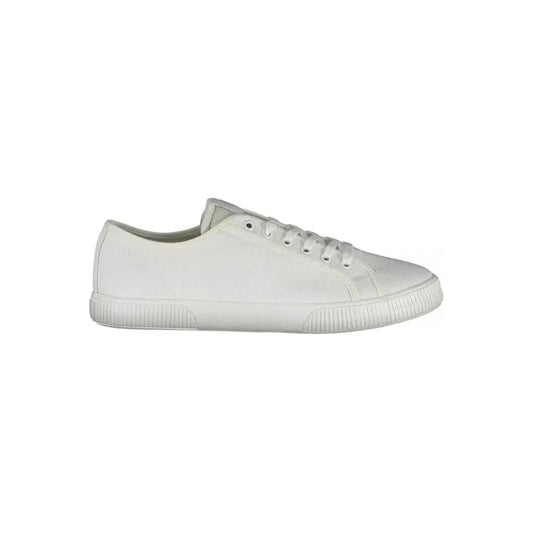 Calvin Klein Sleek White Sneakers with Eco-Friendly Twist Calvin Klein