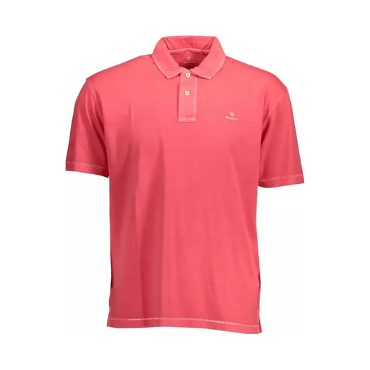 Gant Elegant Pink Cotton Polo Shirt Gant