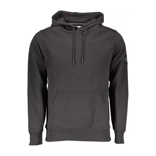 Calvin Klein Sleek Cotton Hooded Sweatshirt with Logo Calvin Klein