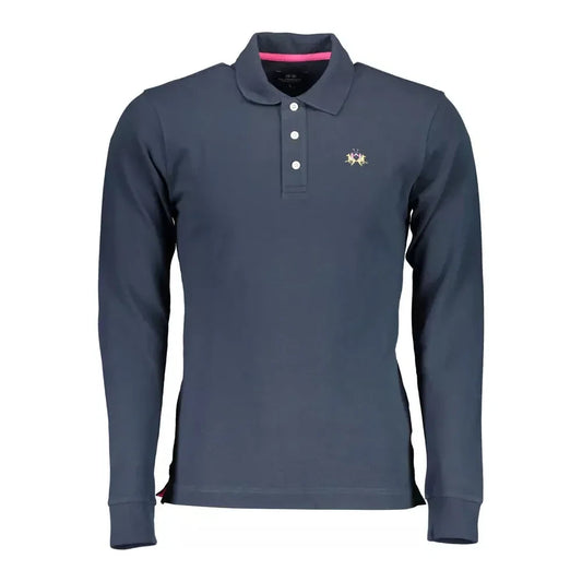 La Martina Chic Slim Fit Long-Sleeved Polo Shirt La Martina