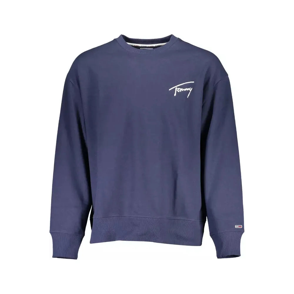 Tommy Hilfiger Chic Blue Embroidered Sweatshirt Tommy Hilfiger