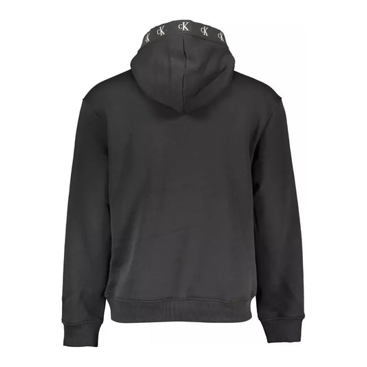 Calvin Klein Sleek Hooded Sweatshirt with Contrasting Logo Calvin Klein