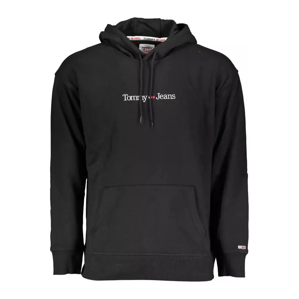 Tommy Hilfiger Sleek Hooded Sweatshirt with Embroidered Logo Tommy Hilfiger