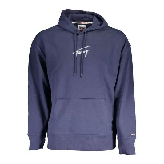 Tommy Hilfiger Chic Blue Hooded Logo Sweatshirt Tommy Hilfiger