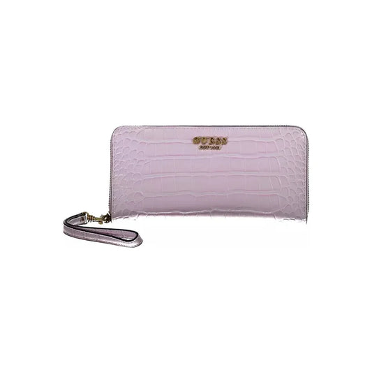 Guess Jeans Chic Pink Wallet with Ample Storage Guess Jeans