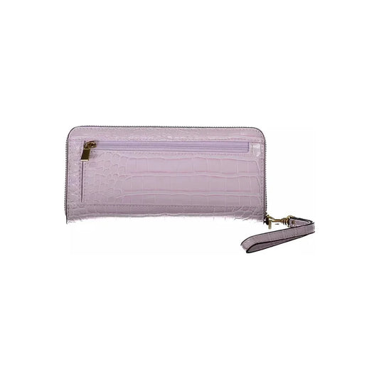 Guess Jeans Chic Pink Wallet with Ample Storage Guess Jeans