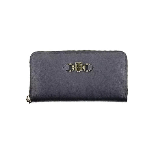 Tommy Hilfiger Elegant Blue Wallet with Chic Compartments Tommy Hilfiger