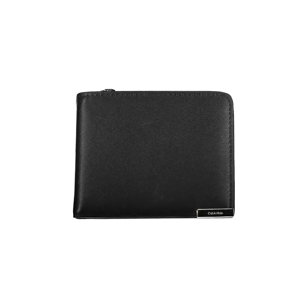 Calvin Klein Black Polyethylene Men Wallet Calvin Klein