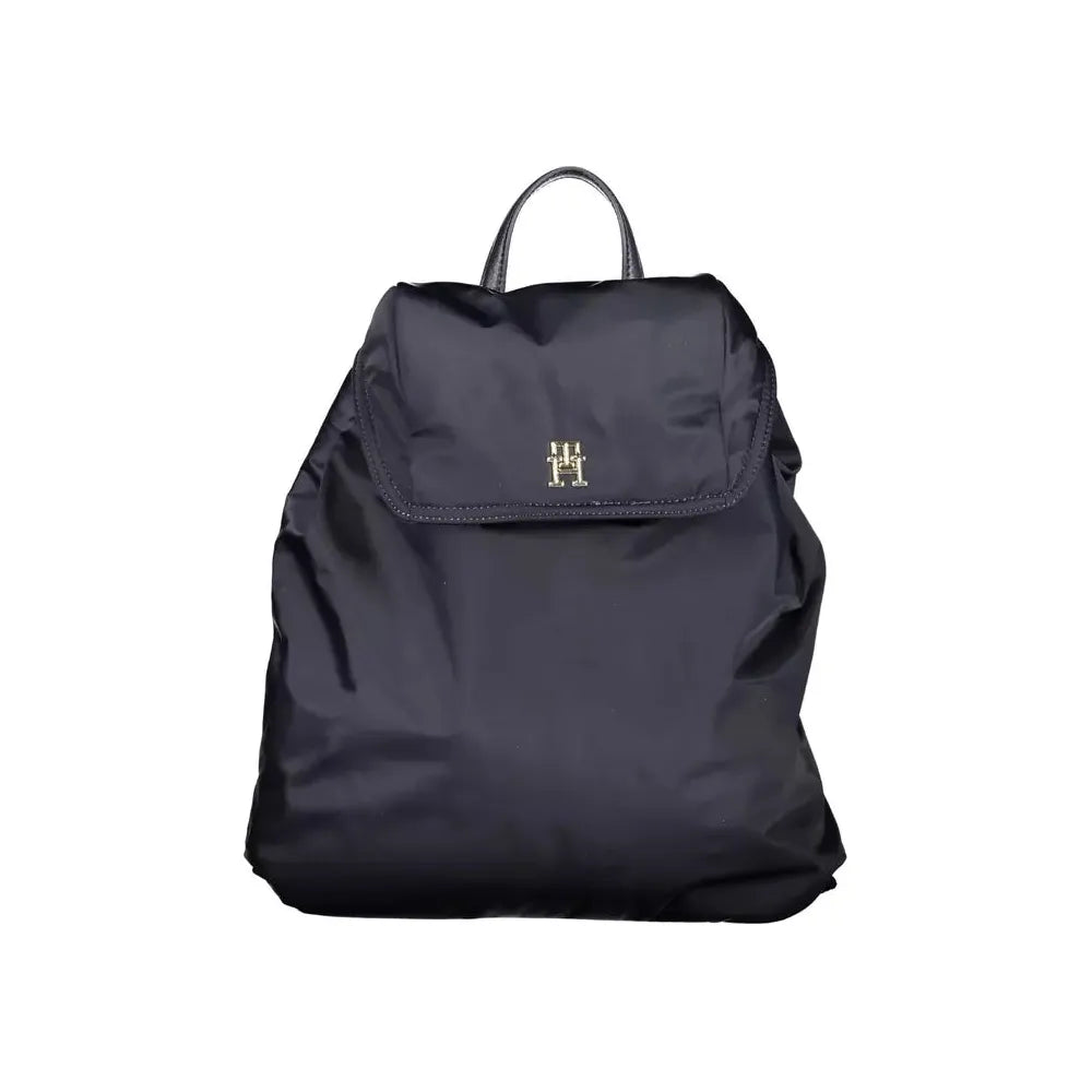 Tommy Hilfiger Eco Chic Blue Backpack with Contrasting Details Tommy Hilfiger