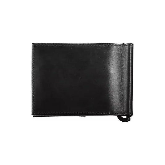 Calvin Klein Sleek Black Leather Wallet with RFID Block Calvin Klein