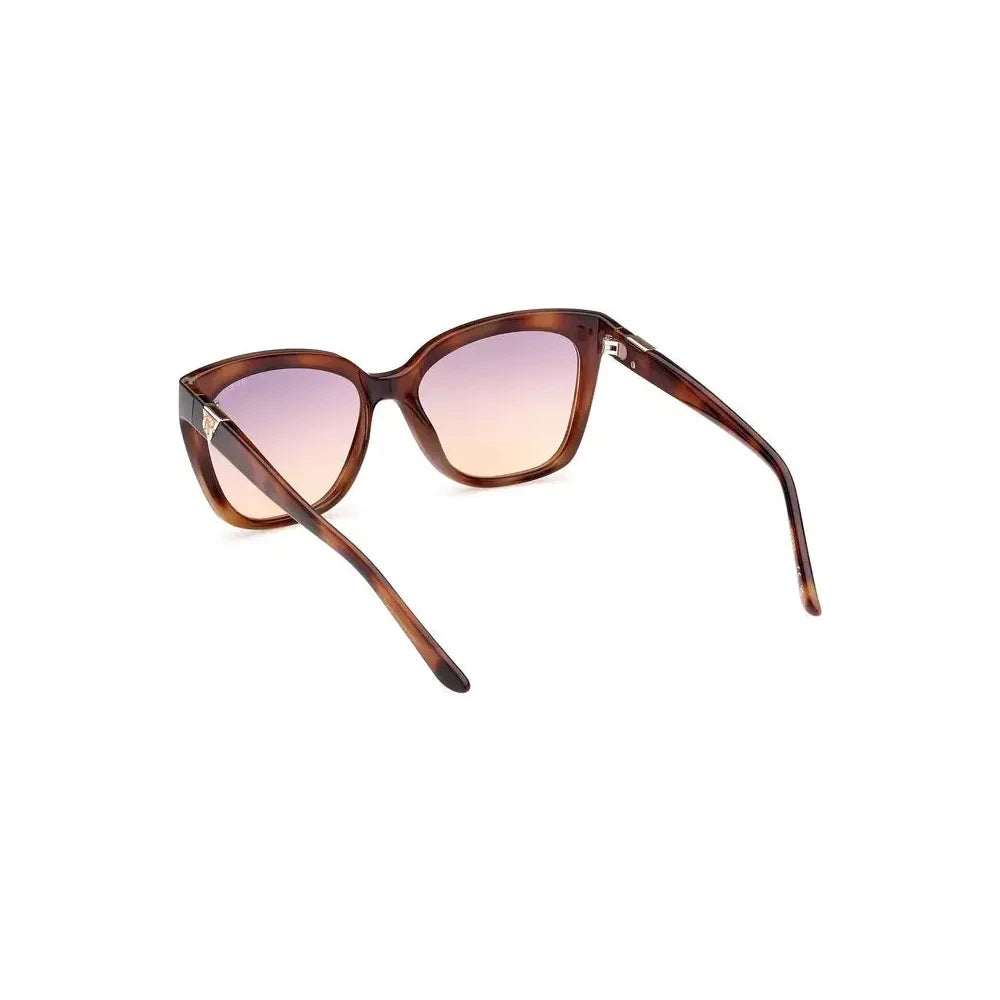 Guess Jeans Chic Square Frame Sunglasses in Contrasting Hues Guess Jeans