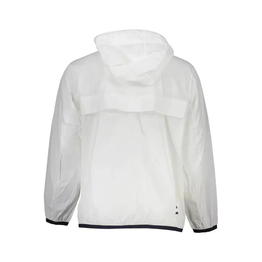 Tommy Hilfiger Chic Waterproof Hooded Jacket - Classic White Tommy Hilfiger