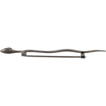 Dolce & Gabbana Silver Brass Crystal Spilla Serpente Brooch Pin Brooch