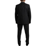 Dolce & Gabbana Black MARTINI Single Breasted 2 Piece Suit