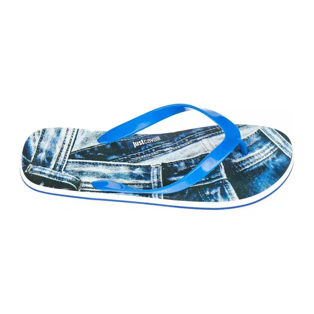 Just Cavalli Light Blue EVA Men Sandal JU-22575-EU42/US9