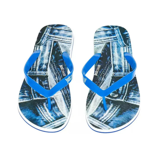 Just Cavalli Light Blue EVA Men Sandal JU-22575-EU42/US9