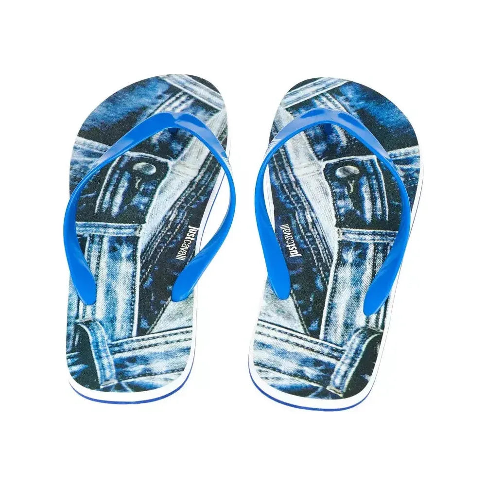 Just Cavalli Light Blue EVA Men Sandal JU-22575-EU42/US9