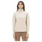 Alpha Studio Beige Wool Women Sweater