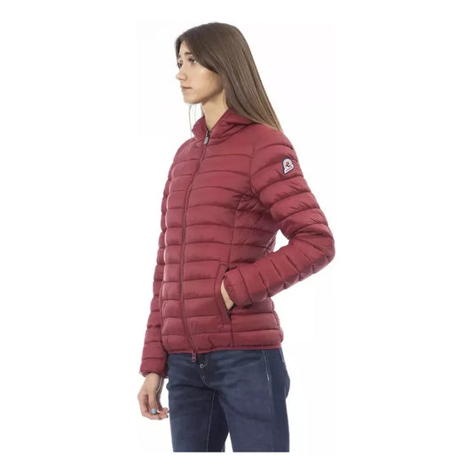 Invicta Red Nylon Women Jacket Invicta