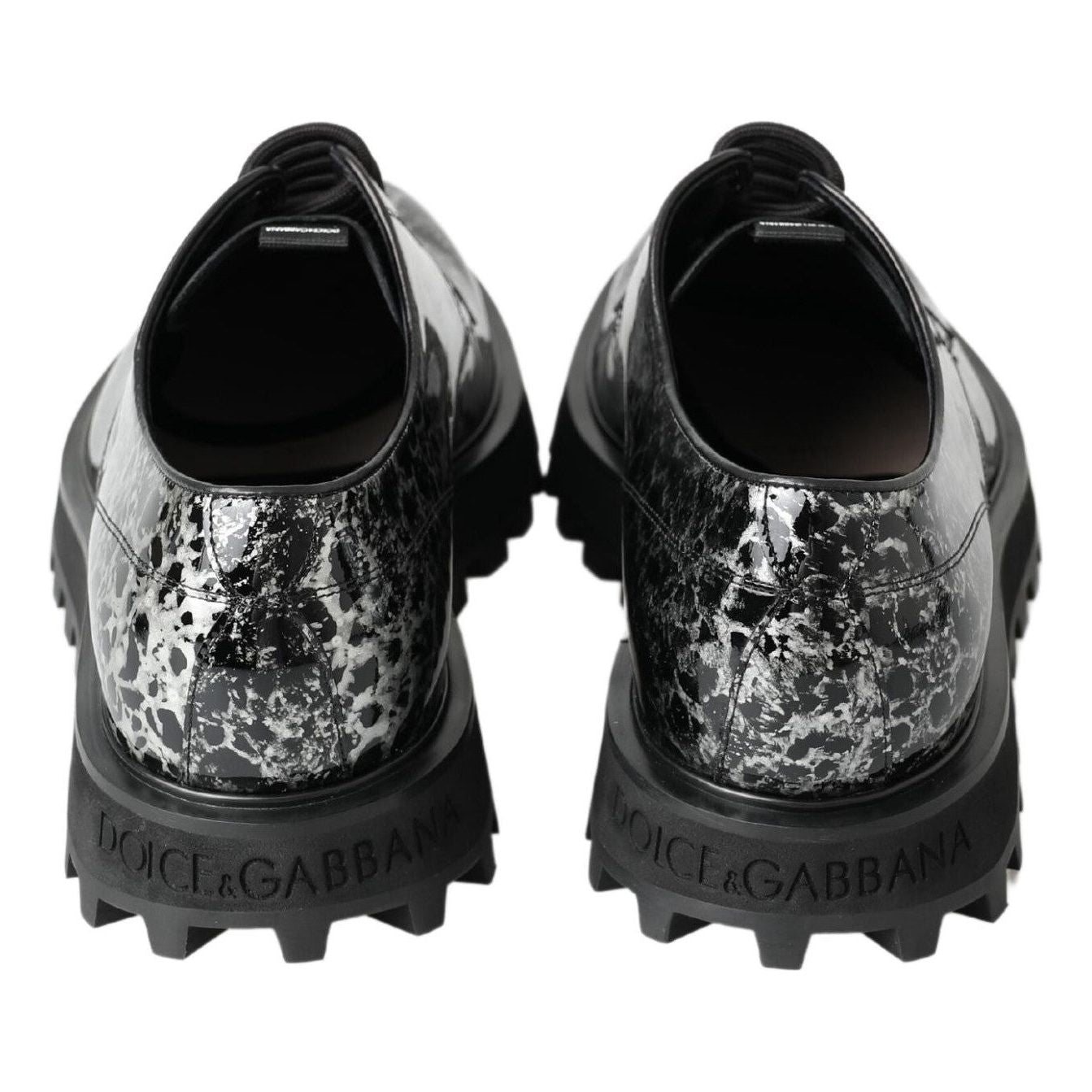 精致双色德比鞋