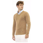 Baldinini Trend Beige Modal Men Sweater BA-23672-IT50 | L