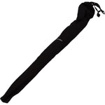 Dolce & Gabbana Brown Striped Leather Handle Collapsible Sartoria Umbrella