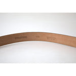 Ermanno Scervino Black Leather Metal Buckle Cintura Belt BEL9018