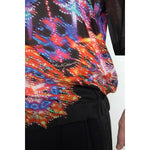 Dolce & Gabbana Multicolor Luminarie Print Men Cotton Shirt