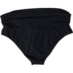 Dolce & Gabbana Black Nylon Stretch Swimwear Slip Bottom Bikini