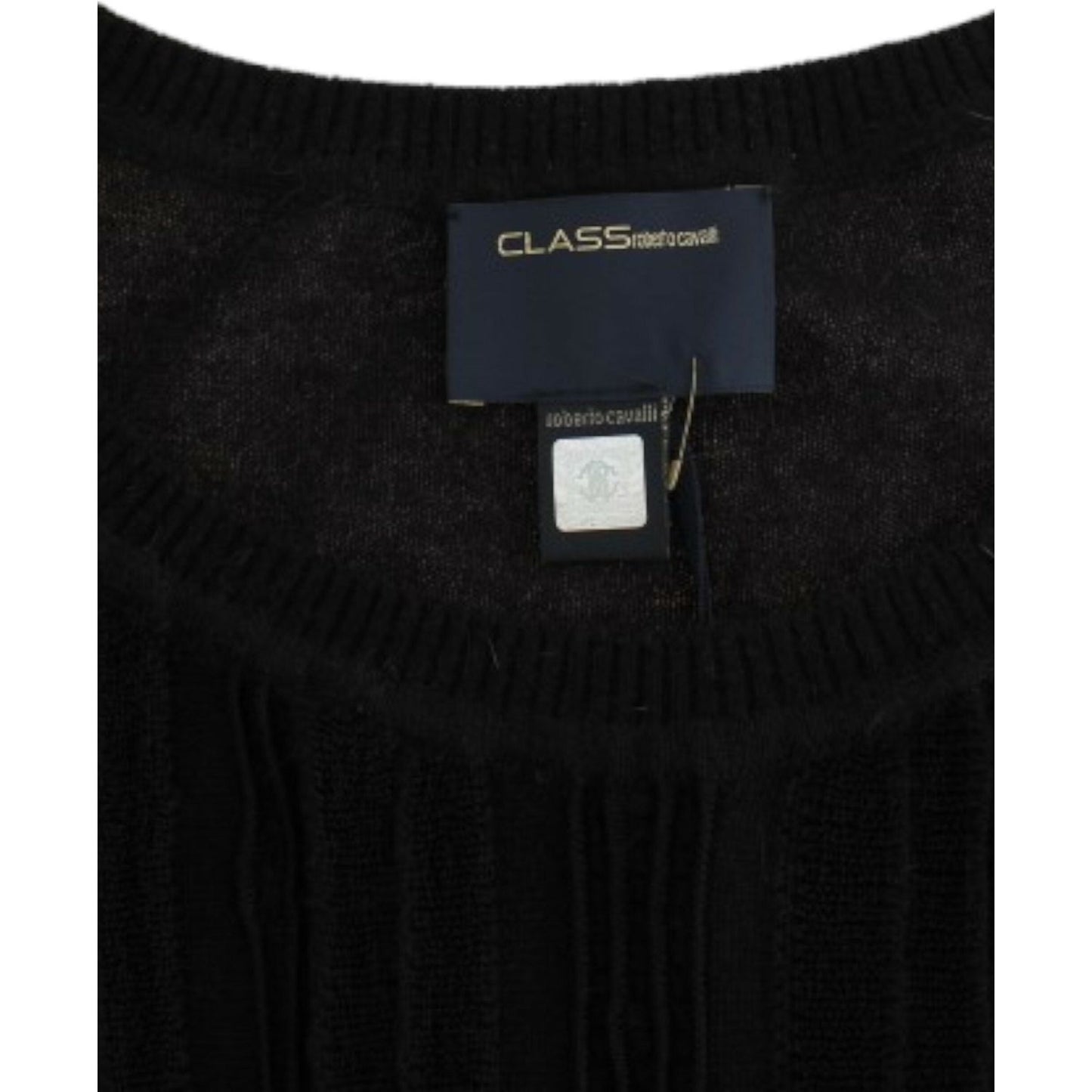 Cavalli Black short sleeved jumper