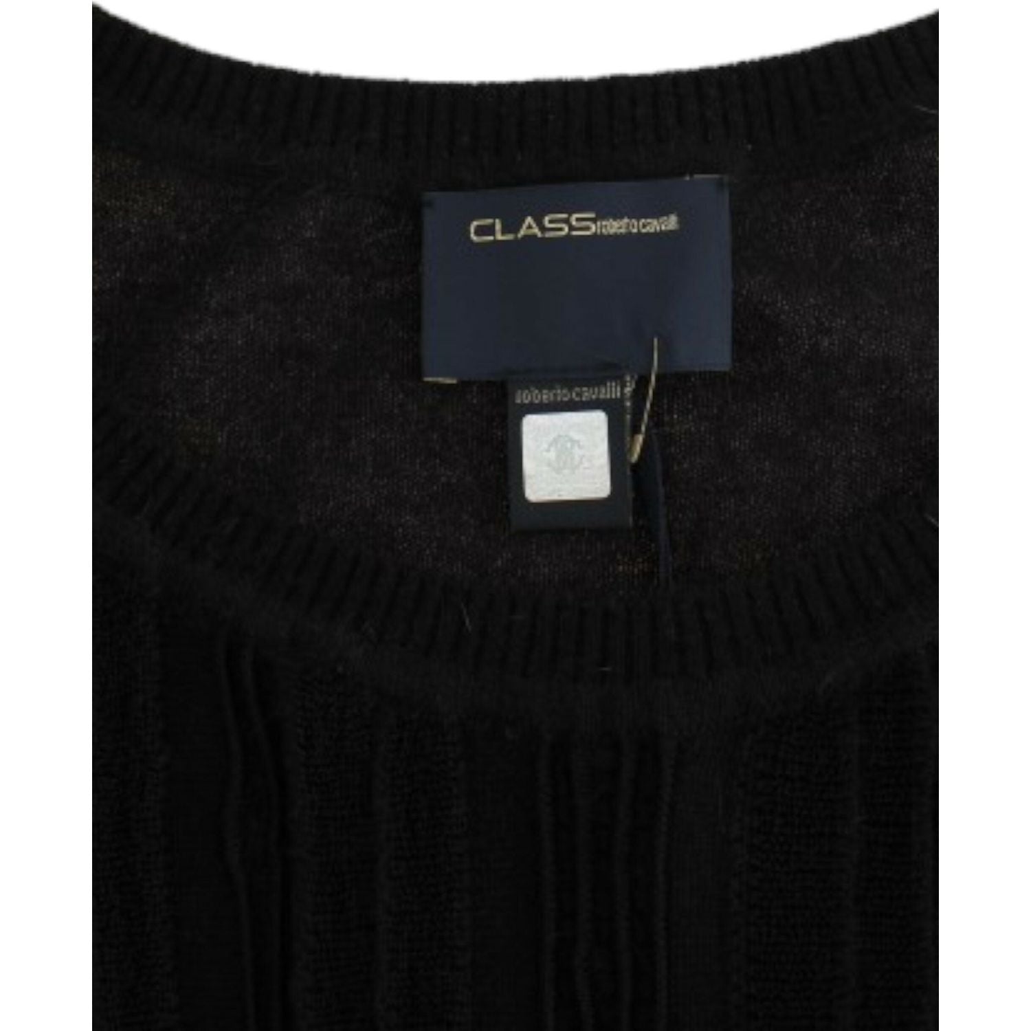 Cavalli Black short sleeved jumper