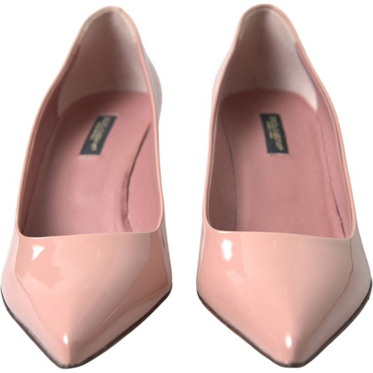 Dolce & Gabbana Pink Patent Stiletto Pumps - Elevate Your Glamour Dolce & Gabbana