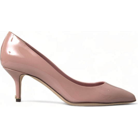 Dolce & Gabbana Pink Patent Stiletto Pumps - Elevate Your Glamour Dolce & Gabbana