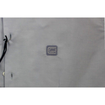 Cavalli Light blue cotton shirt